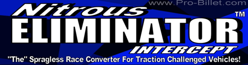 Nitrous Eliminator Launch™ Spragless Torque Converter for Traction Challenged Chrysler Vehicles
